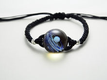 Load image into Gallery viewer, Universe Planets Glass Bead Bangles &amp; Bracelets Galaxy Fashion Jewelry Galaxy Solar System Bracelet For Women Christmas