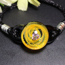 Load image into Gallery viewer, Universe Nebula bracelet Galaxy planet satellite Space Cosmos crystal glass Ball bracelet women Solar System rope bracelet B0168