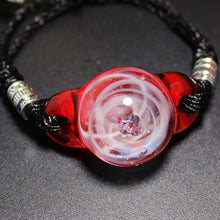 Load image into Gallery viewer, Universe Nebula bracelet Galaxy planet satellite Space Cosmos crystal glass Ball bracelet women Solar System rope bracelet B0168