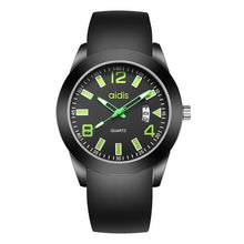 Load image into Gallery viewer, New Brand Silicone Watch Men Sport Boys Fashion Outdoor 30Bar Waterproof Quartz-watches Reloj Hombre Black Wristwatch Casual