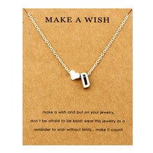 Load image into Gallery viewer, Heart Initial Pendants Necklaces Personalized Letters Necklace Name Jewelry Women Men Accessories Girlfriend Lover Couple Gift