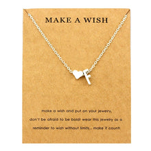 Load image into Gallery viewer, Heart Initial Pendants Necklaces Personalized Letters Necklace Name Jewelry Women Men Accessories Girlfriend Lover Couple Gift