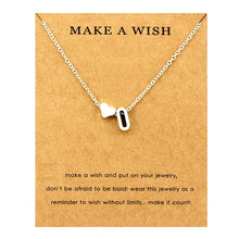 Load image into Gallery viewer, Heart Initial Pendants Necklaces Personalized Letters Necklace Name Jewelry Women Men Accessories Girlfriend Lover Couple Gift