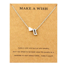 Load image into Gallery viewer, Heart Initial Pendants Necklaces Personalized Letters Necklace Name Jewelry Women Men Accessories Girlfriend Lover Couple Gift