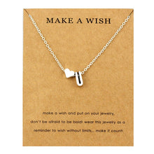 Load image into Gallery viewer, Heart Initial Pendants Necklaces Personalized Letters Necklace Name Jewelry Women Men Accessories Girlfriend Lover Couple Gift