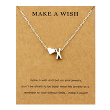 Load image into Gallery viewer, Heart Initial Pendants Necklaces Personalized Letters Necklace Name Jewelry Women Men Accessories Girlfriend Lover Couple Gift