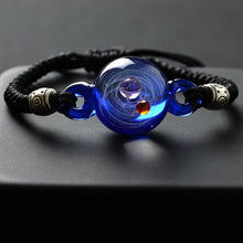 Load image into Gallery viewer, BOEYCJR Universe Planets Glass Bead Bangles &amp; Bracelets Galaxy Fashion Jewelry Galaxy Solar System Bracelet For Women Christmas