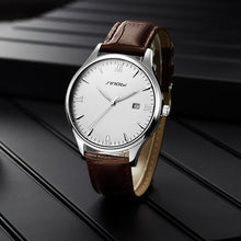 Load image into Gallery viewer, SINOBI Men's Luxury Watches High-End Stainless Steel Waterproof Watch Classic Luminous Hands Calendar Function Geneva New Design