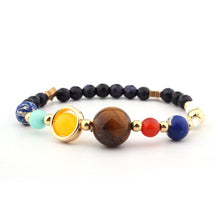 Load image into Gallery viewer, Universe Planets Beads Bangles &amp; Bracelets Fashion Jewelry Natural Solar System Energy Bracelet For Women or Men 2019
