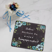 Load image into Gallery viewer, Original Personalized Bridesmaid Groomsman Proposal Puzzle Gift Any Text Language Customized Invitations Card Wedding Decoration
