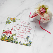 Load image into Gallery viewer, Original Personalized Bridesmaid Groomsman Proposal Puzzle Gift Any Text Language Customized Invitations Card Wedding Decoration