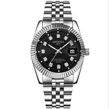 Load image into Gallery viewer, Original Mens High-End Gold Watch Steel Belt Luxury Quartz Business Men Calendar Watch Clock Relogio Masculino Golden Automatico