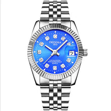 Load image into Gallery viewer, Original Mens High-End Gold Watch Steel Belt Luxury Quartz Business Men Calendar Watch Clock Relogio Masculino Golden Automatico