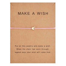 Load image into Gallery viewer, Rinhoo Fashion Woven Adjustable Bracelet With Card Infinity Love Gold Crown Star Charm Bracelet for Girls Jewelry Drop Shipping