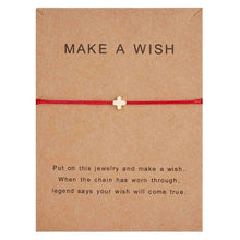 Load image into Gallery viewer, Rinhoo Fashion Woven Adjustable Bracelet With Card Infinity Love Gold Crown Star Charm Bracelet for Girls Jewelry Drop Shipping