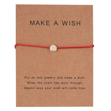 Load image into Gallery viewer, Rinhoo Fashion Woven Adjustable Bracelet With Card Infinity Love Gold Crown Star Charm Bracelet for Girls Jewelry Drop Shipping