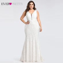 Load image into Gallery viewer, Corset Lace Mermaid Wedding Dresses 2019 Ever-Pretty Design Simple Elegant Wedding Gowns for Bride Dress Boda robe de mariee