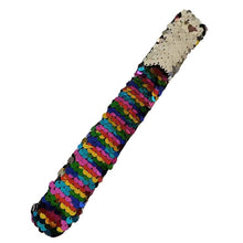 Load image into Gallery viewer, Magic Paillette Mermaid Patted Bracelets Two-Color Sequin Reversible Glitter Slap Bracelets Charms Wristband for Kids Grownups