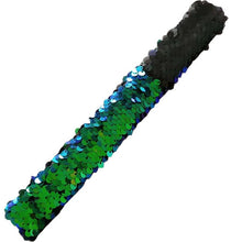 Load image into Gallery viewer, Magic Paillette Mermaid Patted Bracelets Two-Color Sequin Reversible Glitter Slap Bracelets Charms Wristband for Kids Grownups