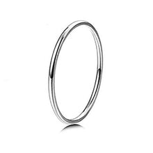 Load image into Gallery viewer, BALMORA 1 Piece Hot 100% Real 925 Sterling Silver Rings for Women Lady Candyfancy Band Knuckle Stacking Midi Ring Gift Jewelry