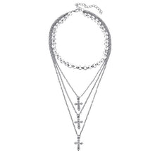 Load image into Gallery viewer, Women's Vintage Coin Shell Star Pendant Necklace 2019 Bohemian Multilayer Gold Silver Layered Moon Choker Necklace Party Gift